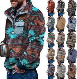 Fuzzy Sherpa Fleece Sweatshirt
