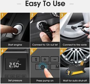 Portable Tire inflator Air Compressor