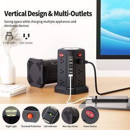 Surge Protector Power Strip Tower