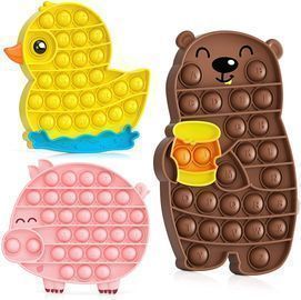 3 Packs Push Bubbles Fidget Toys