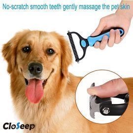 2 Sided Pet Dematting Tool