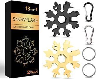 Portable Stainless Steel Snowflake Bottle Opener
