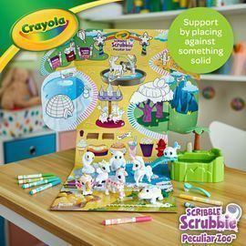 Crayola Scribble Scrubbie Peculiar Zoo