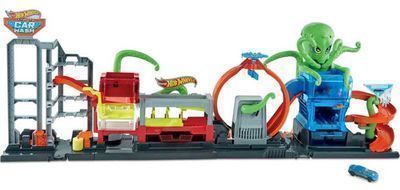 Hot Wheels City Ultimate Octo Car Wash Playset