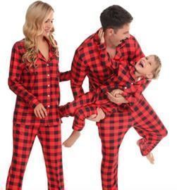 Long Sleeve Family Christmas Pajamas
