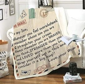 Oversized Fleece Envelope Blanket