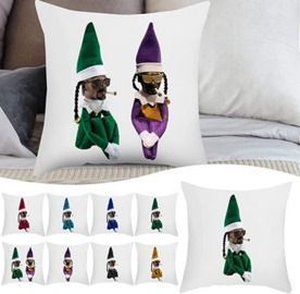 Snoop on a Stoop Elf Doll Pillow case