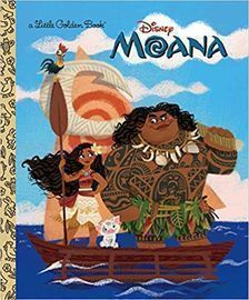 Moana Little Golden Hardcover Picture Book