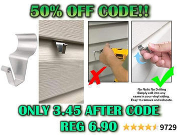 Vinyl Siding Hangers