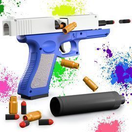 Toy Gun with Jump Ejectinging Magazine