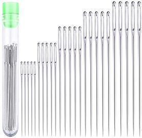 25 Pcs Large Eye Sewing Sharp Needles