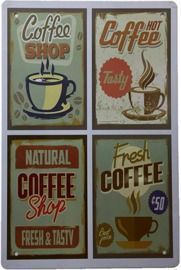 Metal Vintage Tin Sign Decor