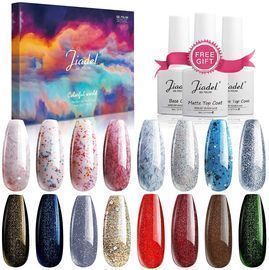 Gel Nail Polish Colors Set