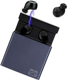 Wireless Earbuds with 2500mAh LED Charging Dock