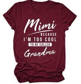 Mimi Because I'm Too Cool Shirt