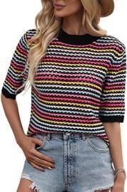 Striped Knitted Shirt
