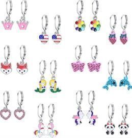 12 Pairs Hypoallergenic Earrings