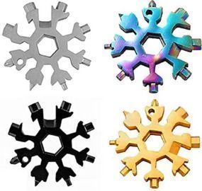 18 in 1 Stainless Steel Snowflake Wrench Tool