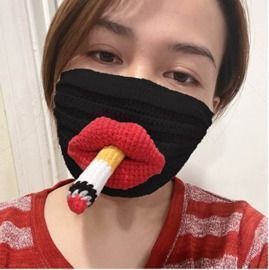 Funny Knit Face Coverings