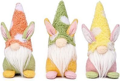 Qinday 1pc St.Patrick's Day Gnome Plush Toy