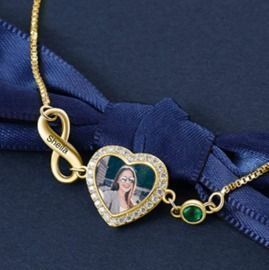 Personalized Infinity Bracelet