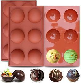 3 Packs 6 Holes Hot Chocolate Bomb Mold