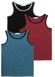 3 Pack Kids Tank Tops