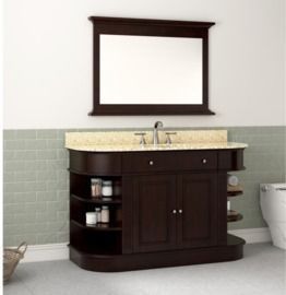 Home Decorators Collection 32 in. L x 46 in. W Framed Wall Mirror
