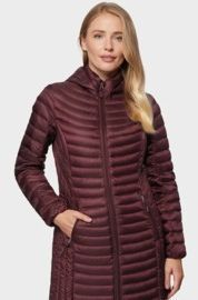 32 Degrees Women's Ultra-light Packable Down 3/4 Jacket