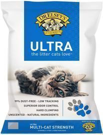 Precious Cat 40lb Unscented Ultra Clumping Cat Litter