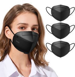 50Pcs Disposable Black Face Coverings