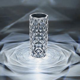 AVJONE Crystal Table Lamp Rose Lamp with Touch Control