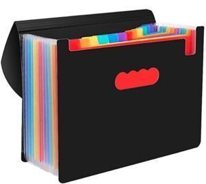 12-Pocket Expanding File Folder