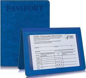 Passport and Vaccine Card Holder Combo