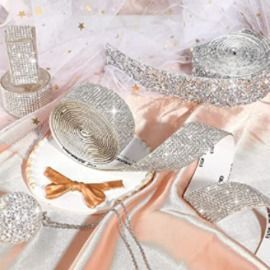 Crystal Rhinestone Ribbon