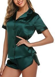 Satin Pajamas Set