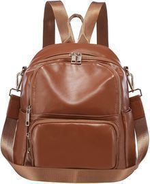 Leather Backpack Purse