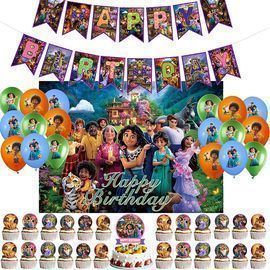 45 PCS Encanto Birthday Party Supplies
