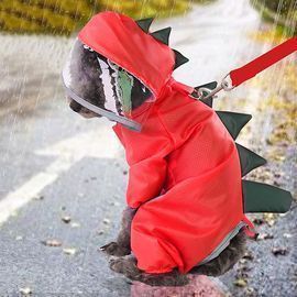 Dinosaur Dog Raincoat