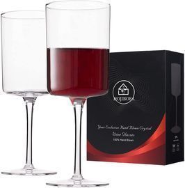 Square Wine Glasses Set of 2
