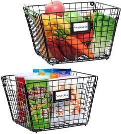 Pack of 2 Pantry Baskets