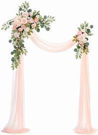 Artificial Flowers Artificial Wedding Arch Flowers Kit, 3pk