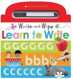 Scholastic Early Learners: Learn to Write Write & Wipe Board Book