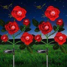 Solar Powered LED Lights Flowers