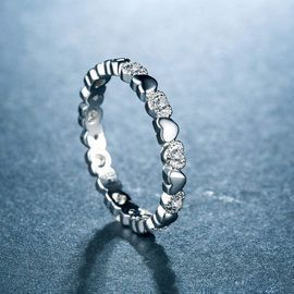 Round Love Diamonds Ring
