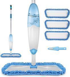 Microfiber Spray Mop for Floor Cleaner W/3 Mop Pads