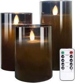 Led Flameless Candles - 3 Pack
