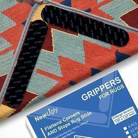 Rug Grippers for Hardwood Floors - 8 Pcs