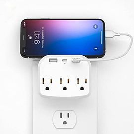 Outlet Extender with USB