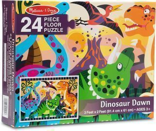 Melissa & Doug Dinosaur Dawn Jumbo Jigsaw Floor Puzzle